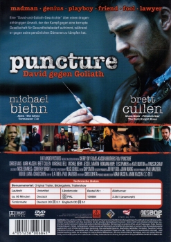 Puncture - Wie weit würdest du gehen, um die Wahrheit aufzudecken? - (Vermietrecht) - Einzel-DVD - Neu & OVP